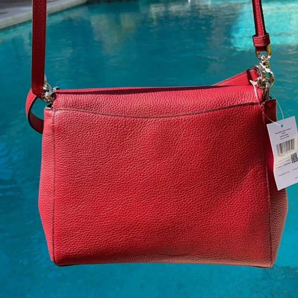 Kate Spade Leila Medium Flap Leather Shoulder Bag - Picture 5 of 16